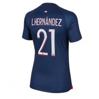 Maglie da calcio Paris Saint-Germain Lucas Hernandez #21 Prima Maglia Femminile 2023-24 Manica Corta